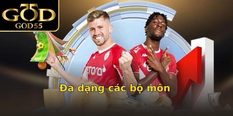 Đa dạng các bộ môn