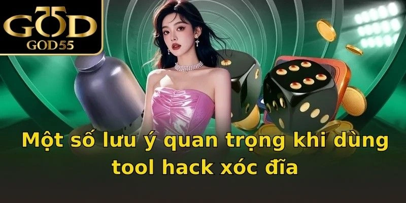 Một số lưu ý quan trọng khi dùng tool hack xóc đĩa